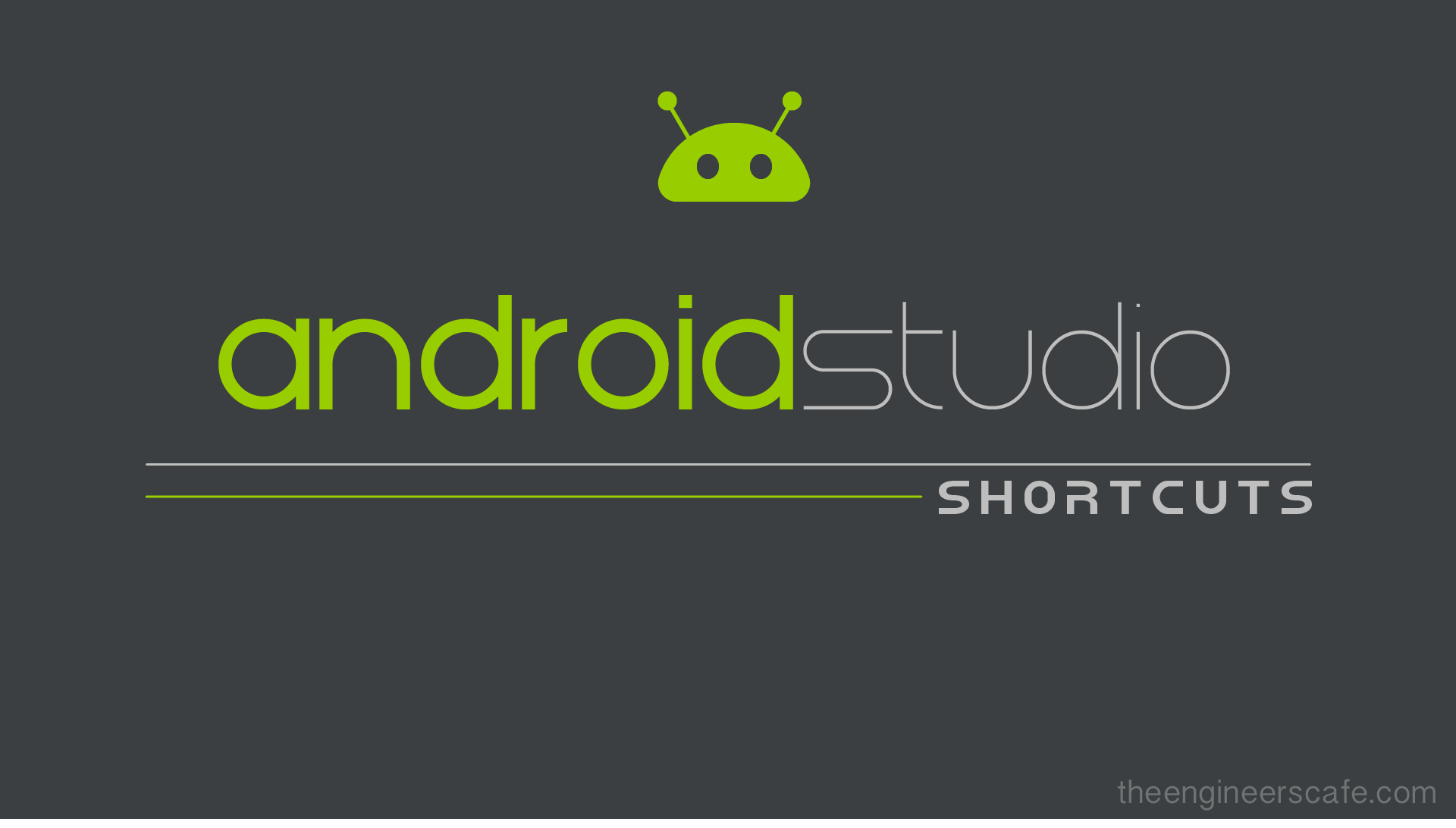 Android Studio Keyboard Shortcuts